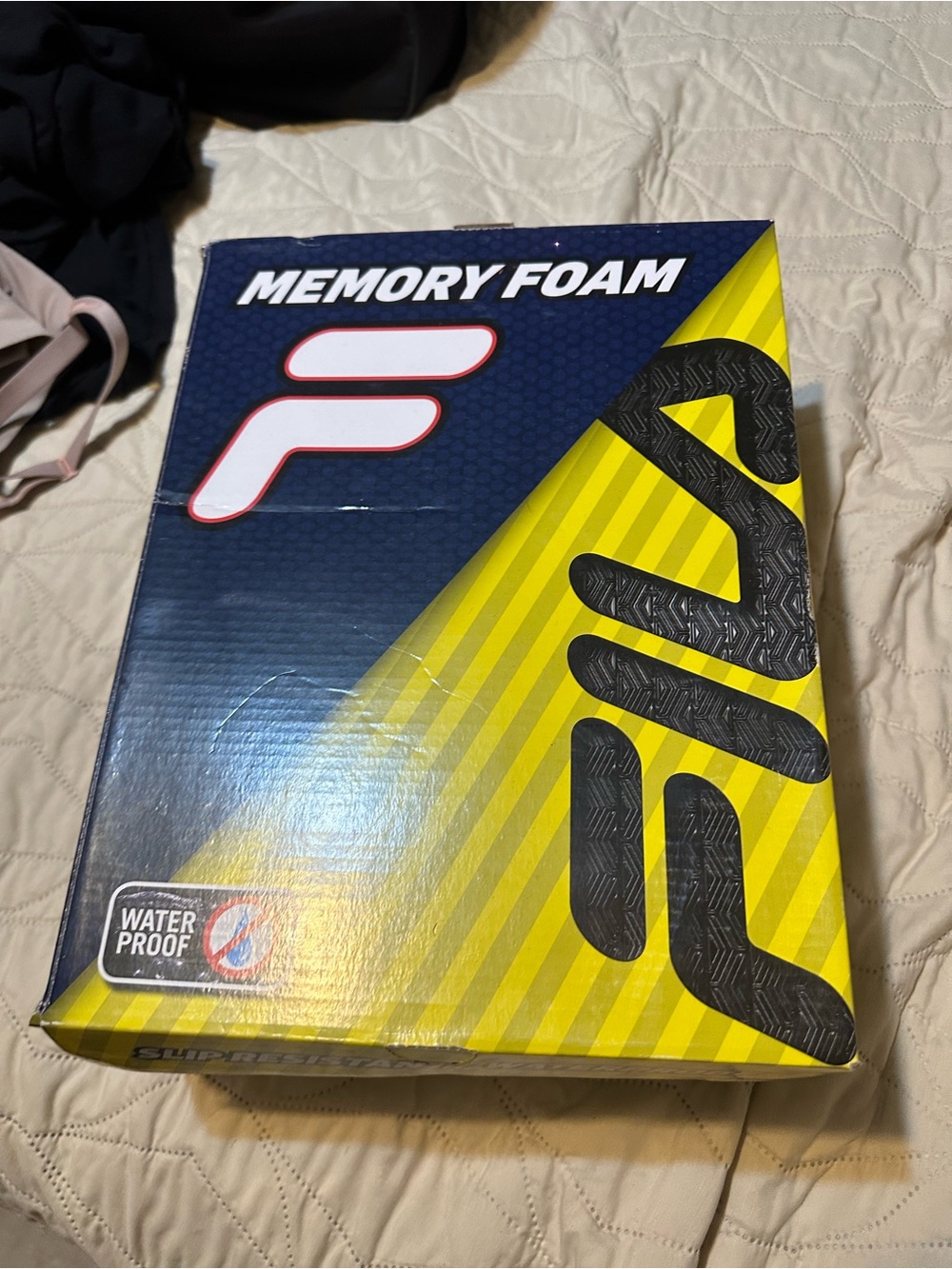 Memory Foam Insoles by (Unknown Brand) - Yellow and Navy